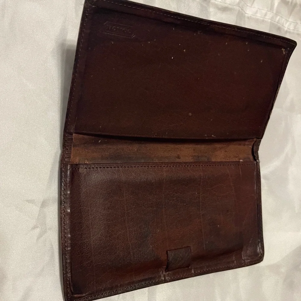 Coach vintage checkbook